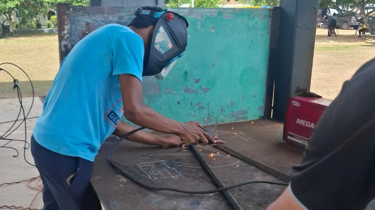Imagen Estudiantes de CTI de Aguadulce afianzan competencias técnicas en soldadura