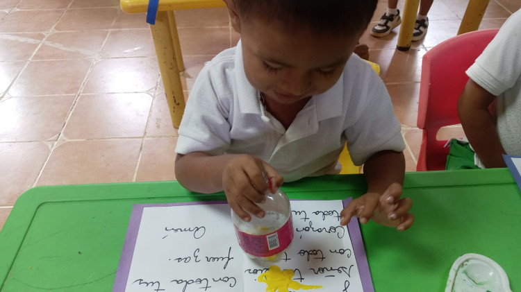 Imagen Niños y niñas de Puerto Lara en Darién participan en jornada pedagógica por el Mes de la Biblia