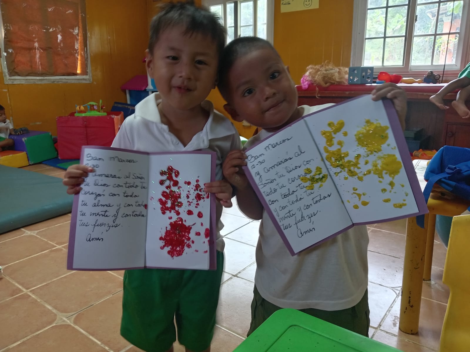 Niños y niñas de Puerto Lara en Darién participan en jornada pedagógica por el Mes de la Biblia