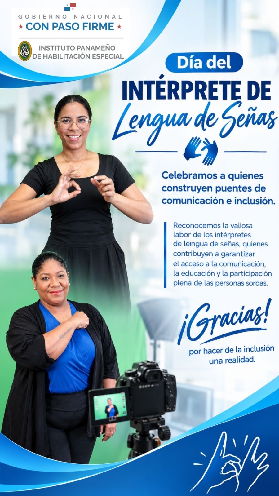 Día del Intérprete de Lengua de Señas
