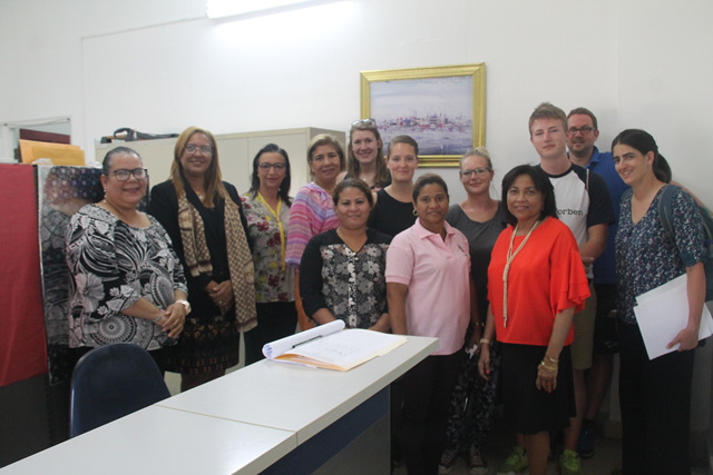 Peregrinos de Alemania que participan de la Post Jornada JMJ 2019 recorren sede del IPHE