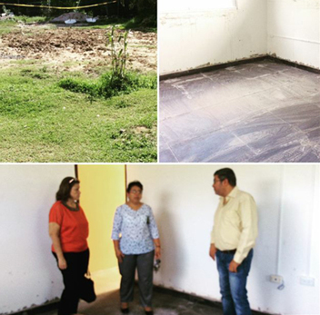 Directivos hacen visita de inspección a obras en IPHE de Penonomé