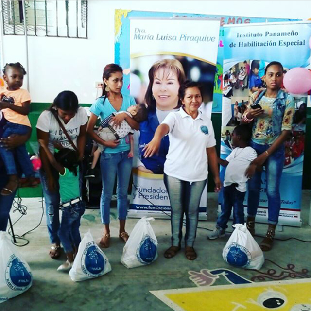 Niños de parvulario en Colón festejan los valores