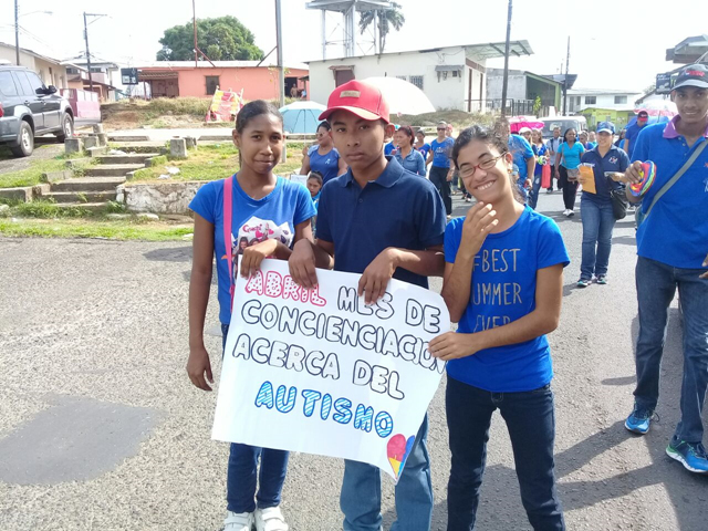 Crean conciencia sobre el autismo en Panamá Este