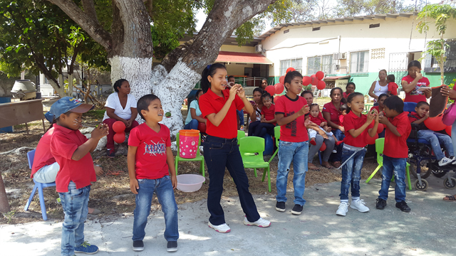 Realizan actividades por el Día del Síndrome de Down en Antón