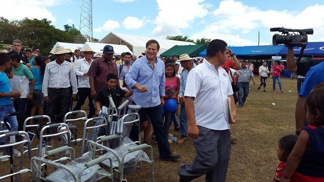 Presentes en Gabinete Ciudadano en Las Palmas de Veraguas