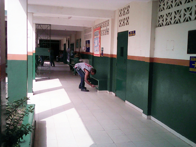 Adecúan estructuras del IPHE de Colón para inicio del año escolar