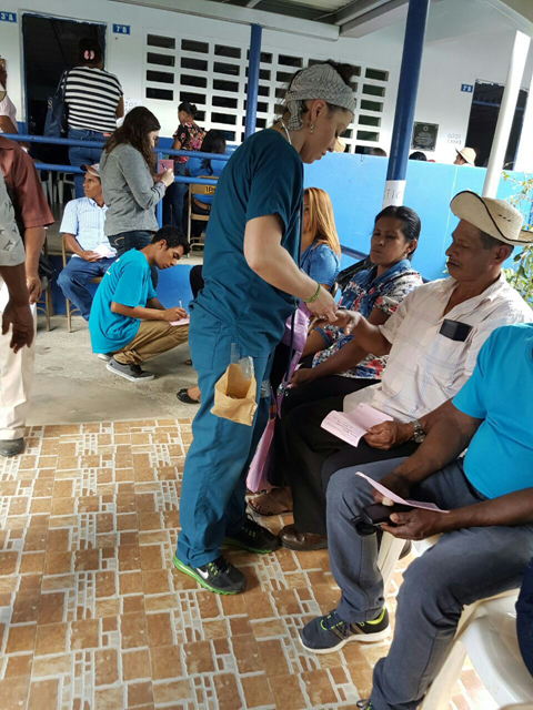 Activa participación en gira médico asistencial en Panamá Oeste