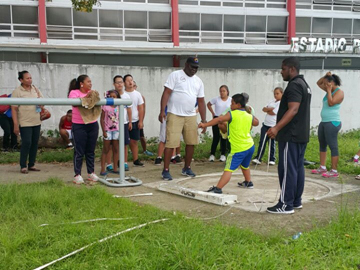 Atletas de la EVE en actividades de Codicader