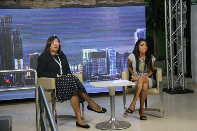Presente en el programa “Un sorbito de café”