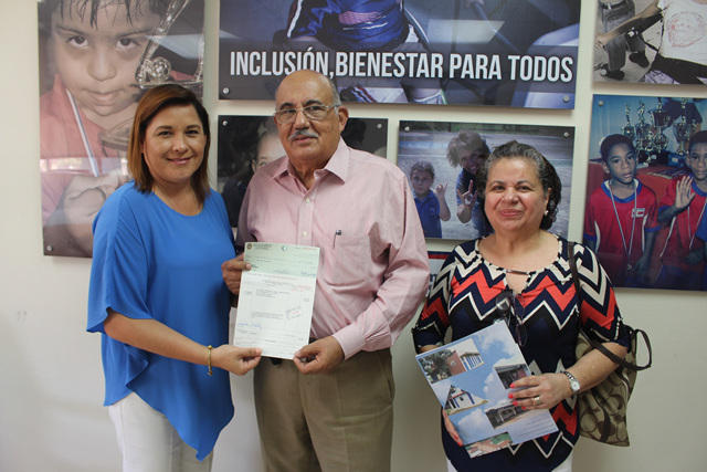 IPHE entrega fondos a Fundación Mary Arias