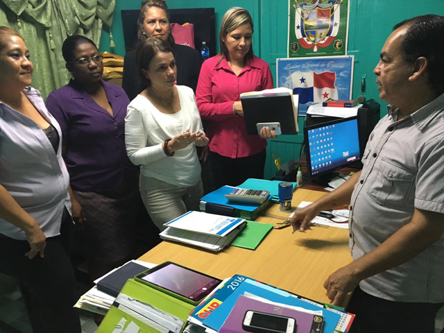 Directivos del IPHE recorren centros educativos en Darién