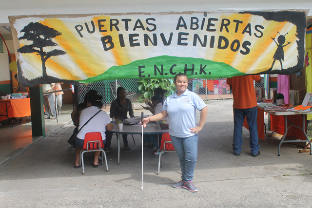 Escuela Nacional de Ciegos Helen Keller realiza feria familiar