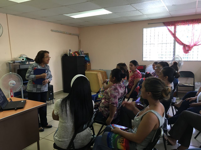 Realizan taller teórico práctico sobre Estimulación Temprana en Soná