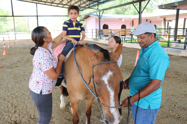 Servicio de Equinoterapia del IPHE: Tratamiento terapéutico, educativo y recreativo