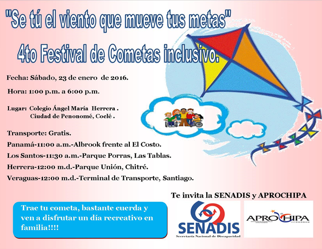 SENADIS e IPHE preparan el Festival Anual de Cometas