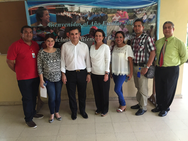 Equipo interinstitucional realizan visita a la EVE para conocer necesidades