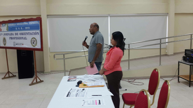 1ra Jornada de Orientación Profesional en la EVE