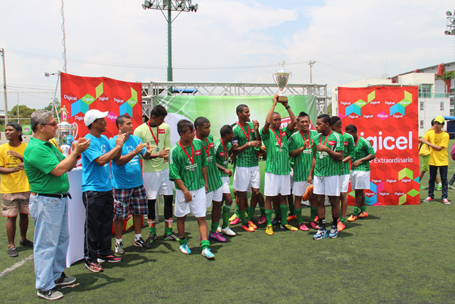 EVE digno subcampeón del fútbol unificado
