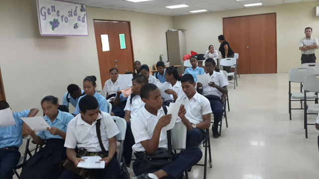 Alumnos de la EVE se capacitan sobre ITS-VIH-SIDA