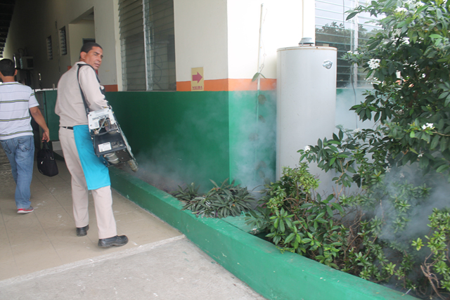 Administración del IPHE previene amenaza de mosquitos
