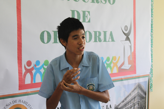 Escogen ganadores del concurso de oratoria: “IPHE al servicio comunitario”