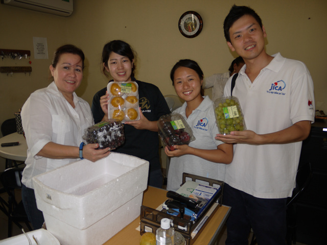 Fortalecimiento participativo comunitario con personal de la JICA