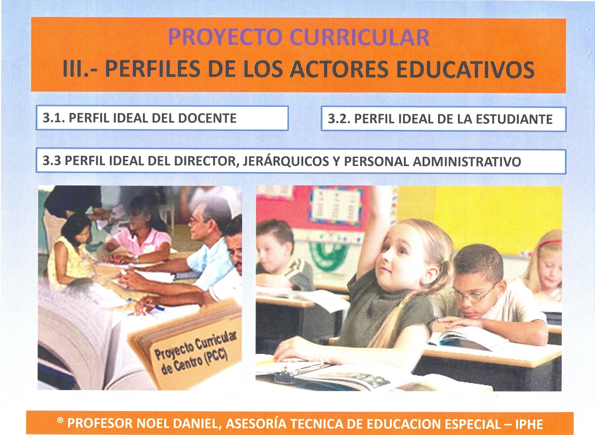 Evalúan avances del "Diseño Curricular" en el IPHE