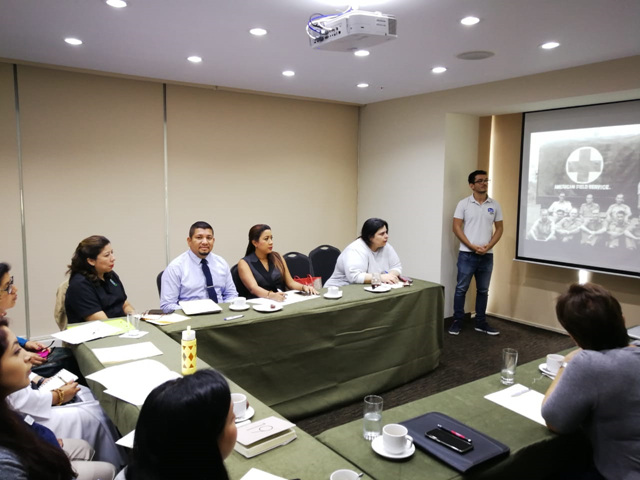 Voluntarios de intercambio internacional realizan labor social en el IPHE