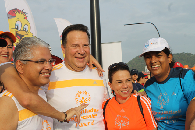 Miles de panameños apoyan la inclusión socio deportiva de los atletas de Olimpiadas Especiales