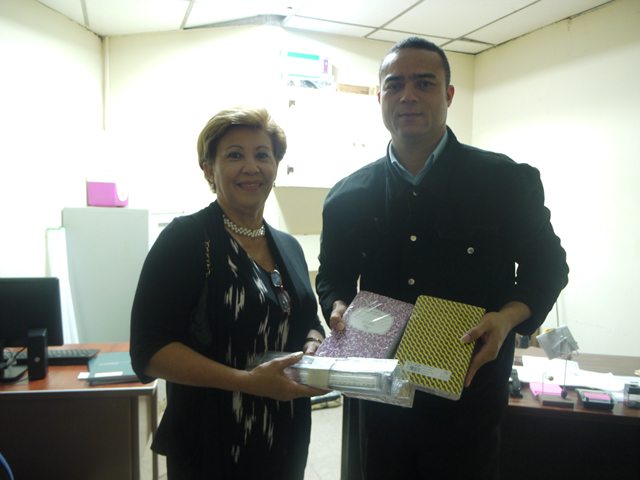 IPHE dona apoyos didácticos a privados de libertad de Tinajitas