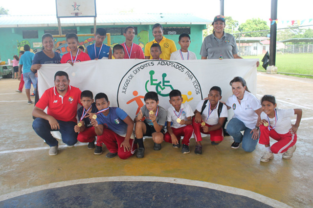 Estudiantes de Darién participan en III Juegos Adaptados del IPHE