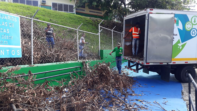 Personal del Municipio de Panamá realiza limpieza en sede del IPHE