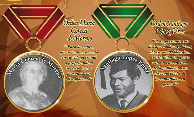 Aspirantes esperan ser escogidos ganadores de las órdenes al Mérito María Correa y Santiago López