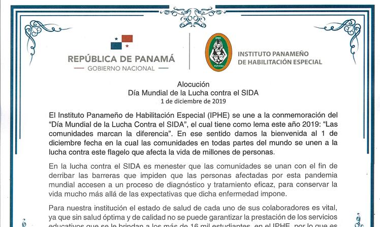 Día Mundial de la lucha contra el SIDA