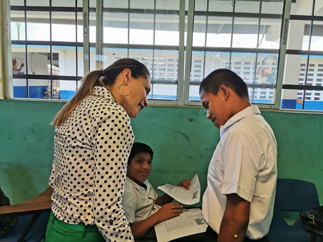 Con motivo del inicio del año lectivo autoridades del IPHE visitan Región Educativa de Bocas del Toro.