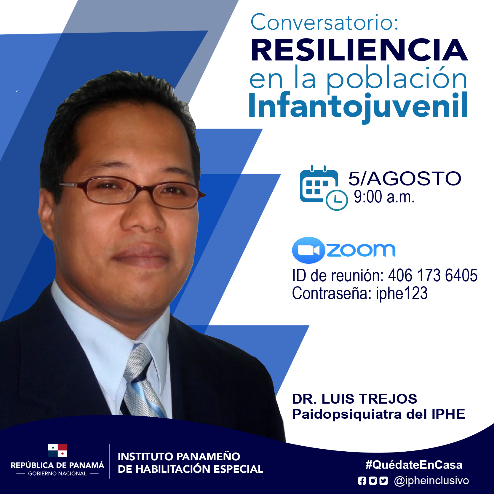 Conversatorio Virtual “Resiliencia en la población Infantojuvenil”
