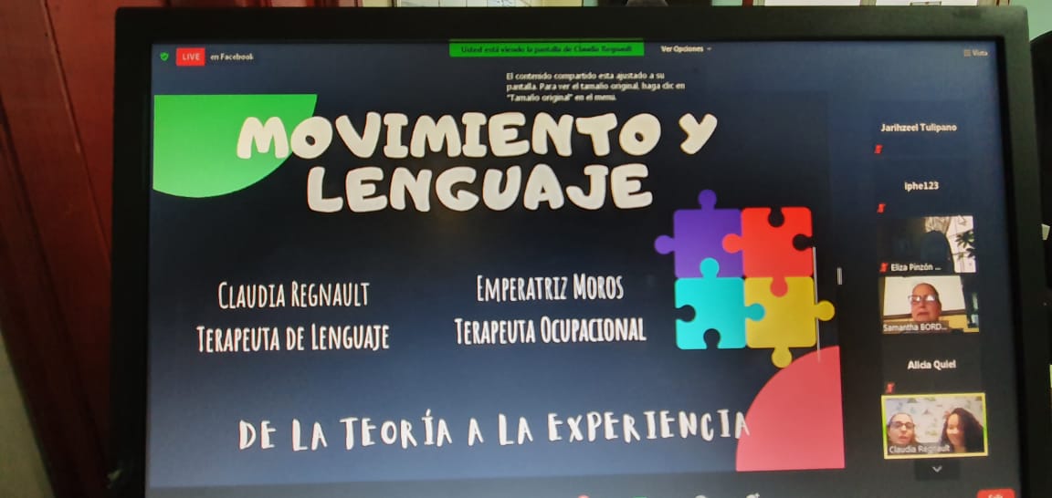Fonoaudiólogos del IPHE realizan conferencia sobre la “Importancia del Movimiento en el Desarrollo del Lenguaje”