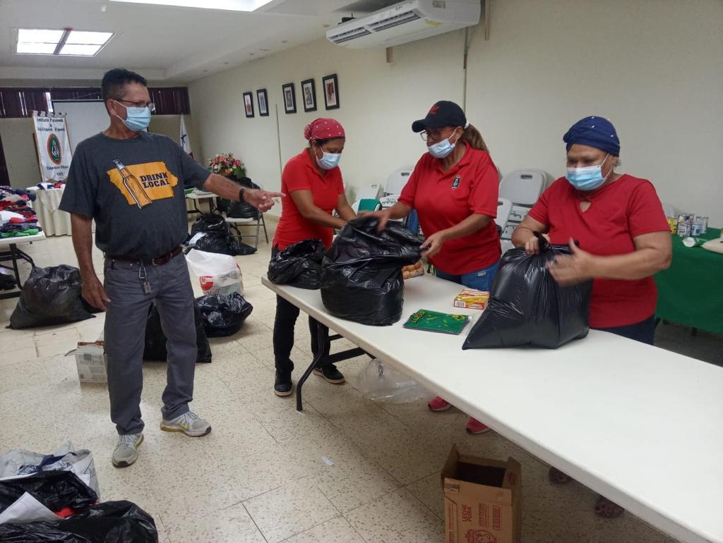 IPHE se solidariza con la comunidad educativa de Chiriquí entregando múltiples donaciones a los afectados por la tormenta tropical ETA