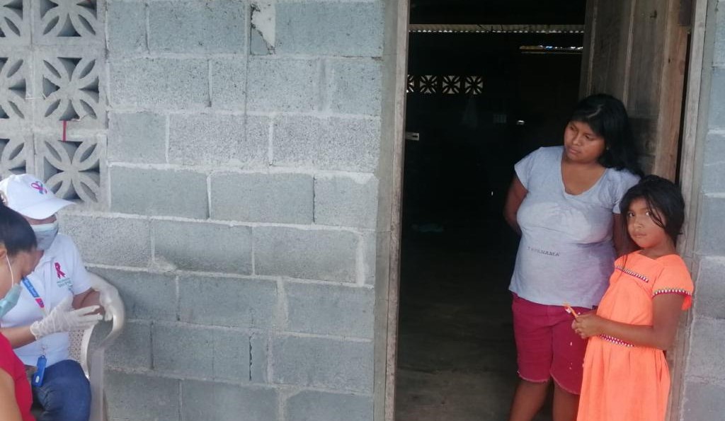 Equipo Técnico y docente de la Extensión del IPHE de Los Santos realizan visitas domiciliarias