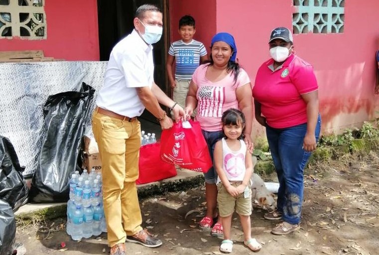 Ayuda humanitaria llega al distrito de Renacimiento, beneficiando a diversas familias de cuatro comunidades contiguas
