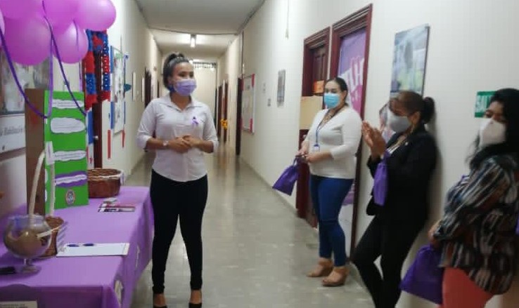 Funcionarios del IPHE reciben orientación sobre la prevención de la violencia contra la mujer
