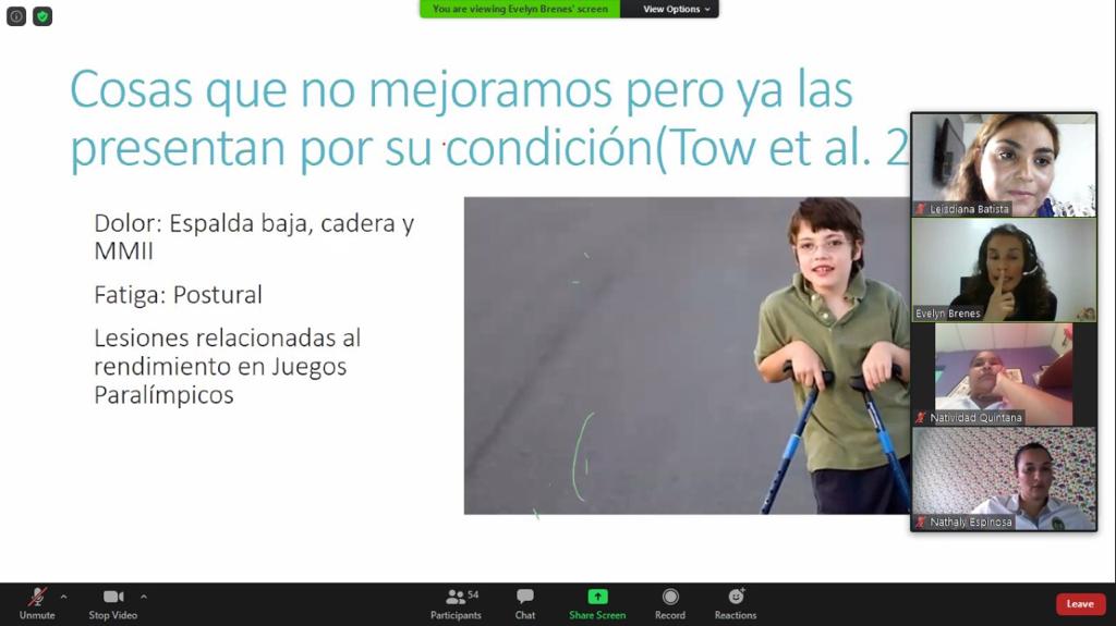 Fisioterapeutas se capacitan en “Desarrollo Motor en Edad Escolar”