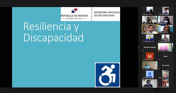 Colaboradores del IPHE participan de taller virtual sobre “Resiliencia y Discapacidad”
