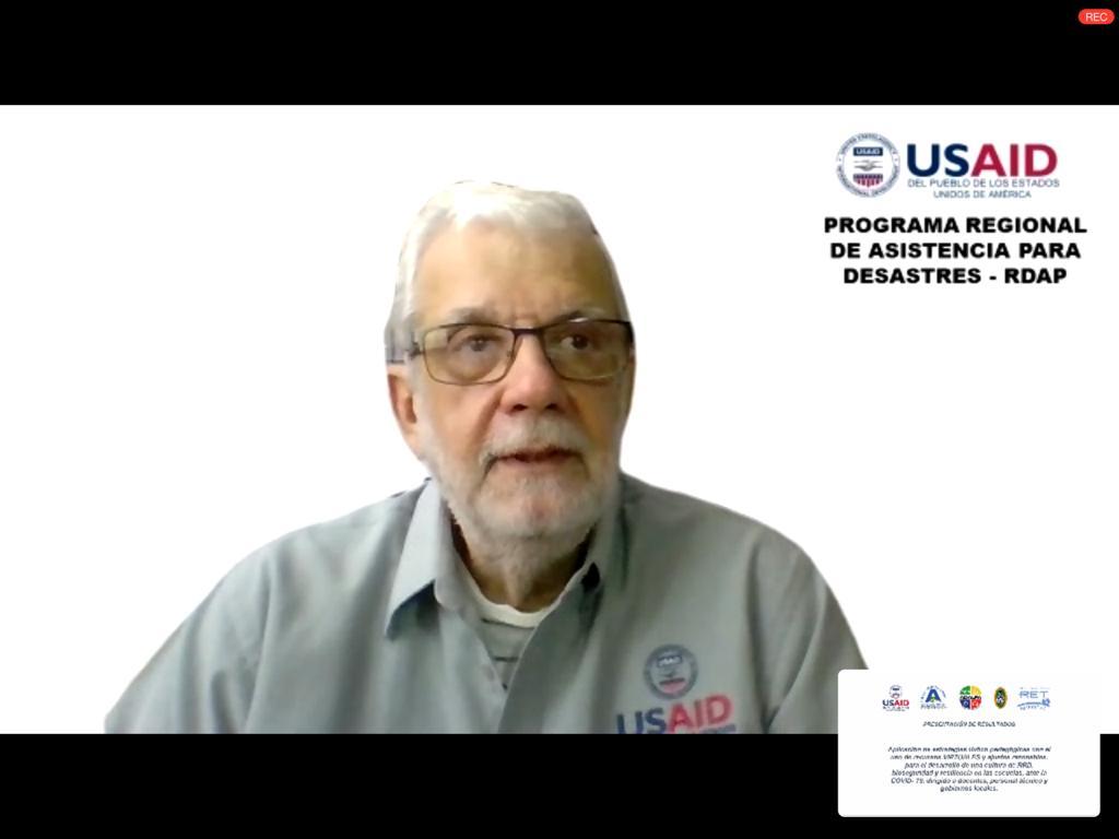 IPHE y RET USAID realizaron una conferencia denominada: “Presentación de Resultados Jornadas Lúdico Pedagógicas Virtuales” 