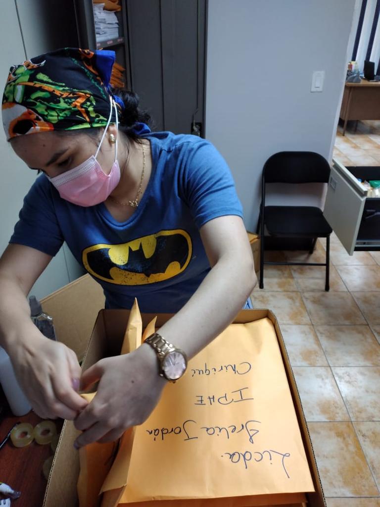 Profesionales de la Estimulación Temprana organizan su documentación e insumos para la atención en el 2021