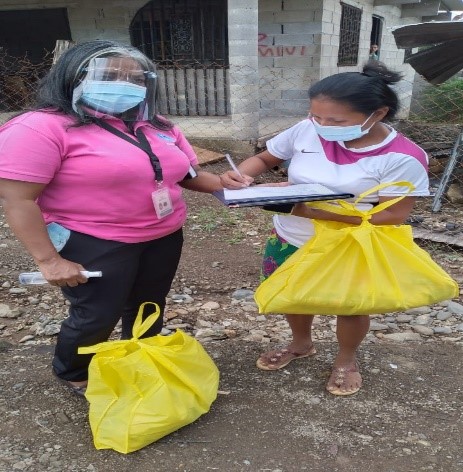Equipo de Trabajo Social del IPHE brinda apoyos a estudiante con discapacidad y sus familias en tiempo de cuarentena