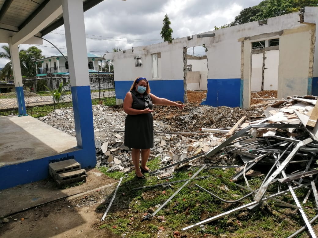 El IPHE realiza remodelaciones en Escuela  Inclusiva de Darién
