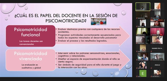 Docentes y Técnicos se capacitan en Práctica Psicomotriz Preventiva y Educativa