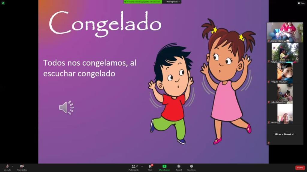 Programa de Estimulación Precoz del IPHE concluye la temporada del “Verano Virtual 2021"